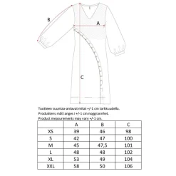 naisten mekko, ELEANA MEKKO JERSEY><noscript><img width=
