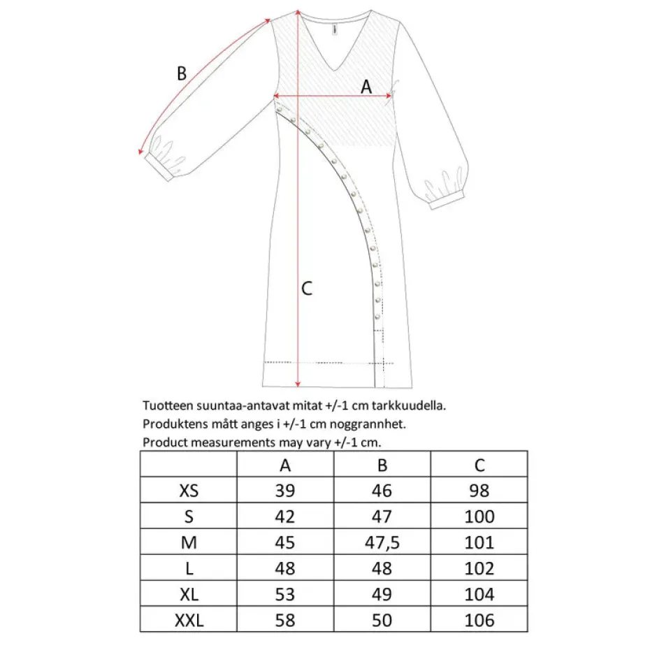 naisten mekko, ELEANA MEKKO JERSEY>Aarikka Hot