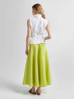 Naisten Pusero, DORITA 2 LINEN TOP>Andiata