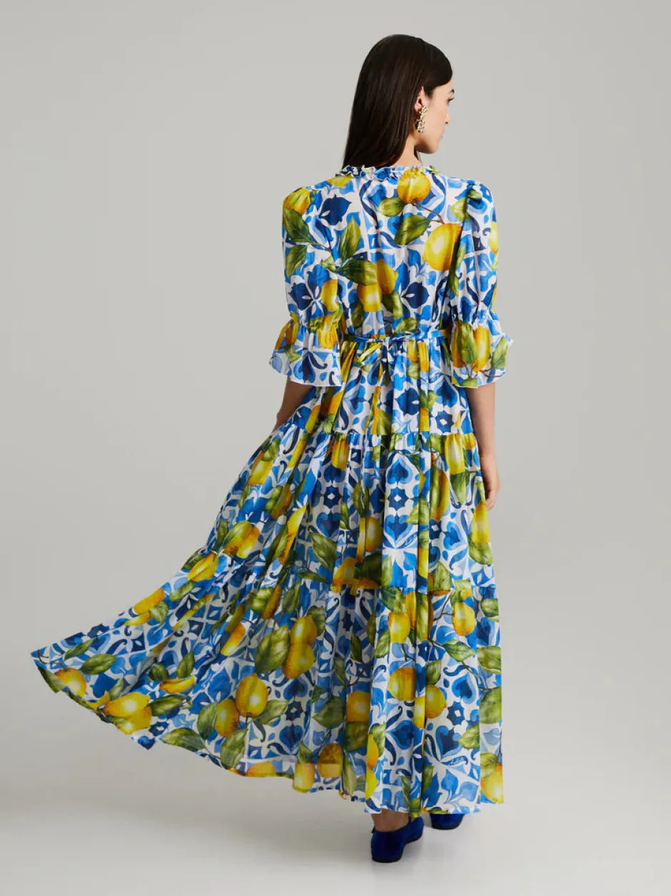 naisten täyspitkä mekko, ERMINIA DRESS>Andiata Sale