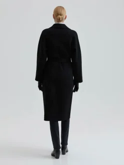 Naisten Villakangastakki, LEVIA COAT 100% WOOL><noscript><img width=