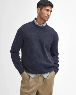 miesten neulepusero Tainsbury Crew Neck Sweater,>Barbour Clearance
