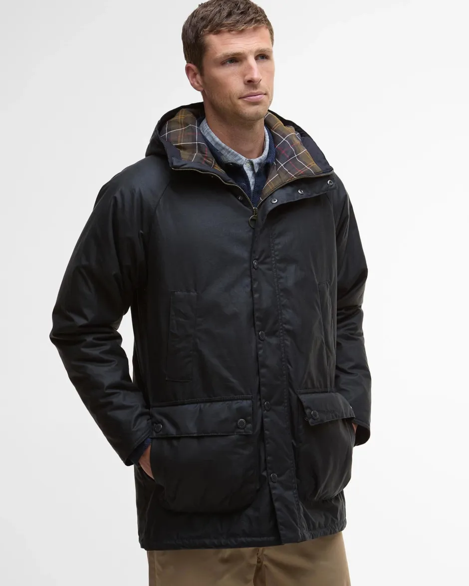 miesten vahapintainen parkatakki, Bedale Wax Parka>Barbour Outlet