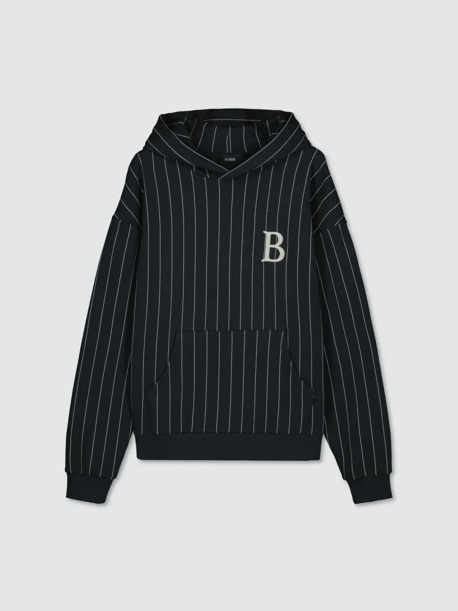 miesten huppari, STRIPED HOODIE>Billebeino Discount
