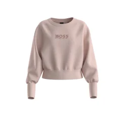 naisten collegepusero, ELAY STONEBADGE>BOSS Orange New