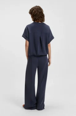 naisten housut, ENURI JERSEY TROUSERS>BOSS Orange Online