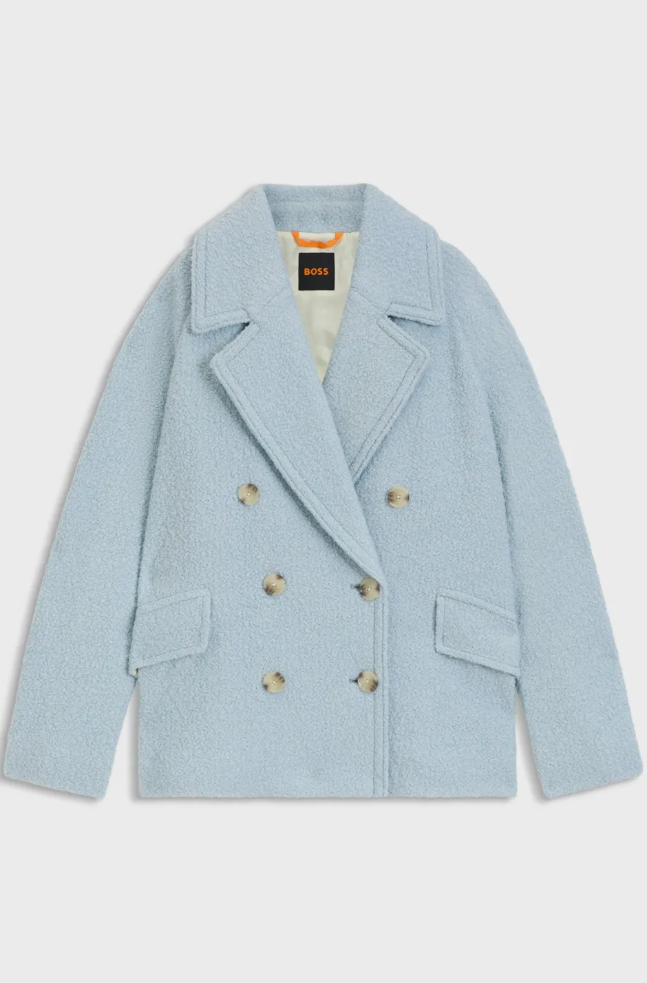 naisten takki Cabani Coat,>BOSS Orange