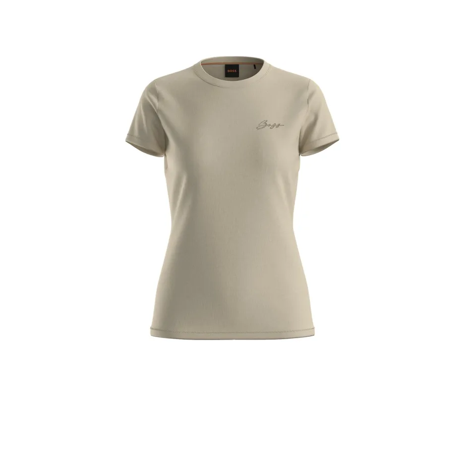 naisten t-paita, ELOGA T-SHIRT>BOSS Orange New