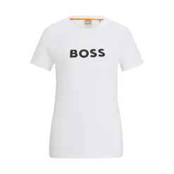 naisten t-paita, ELOGO T-SHIRT>BOSS Orange