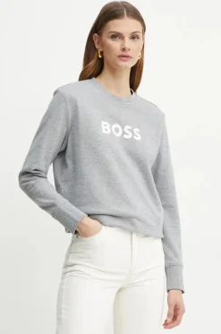 Boss woman collegepaita, ELABOSS SWEATSHIRT Vaaleanharmaa>BOSS Orange