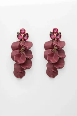 korvakorut LEAF STONE EARRINGS,>Bow 19 Outlet