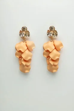 korvakorut, LEAF STONE EARRINGS>Bow 19 Sale