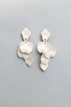 korvakorut, PEARL LEAF EARRINGS>Bow 19 Discount