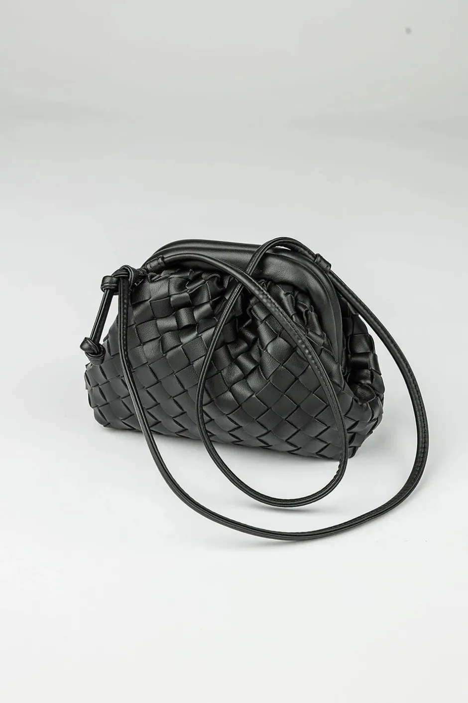 naisten laukku, DUMPLING BAG BRAIDED>Bow 19 Hot