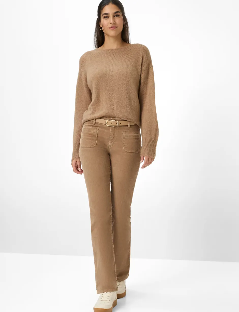 naisten samettihousut, SHAKIRA CORD>Brax Clearance