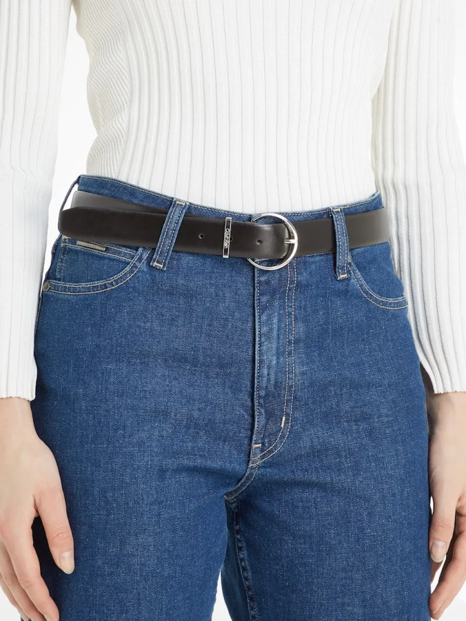Naisten Vyö, MUST RND BUCKLE BELT 3.0>Calvin Klein Accessories Hot