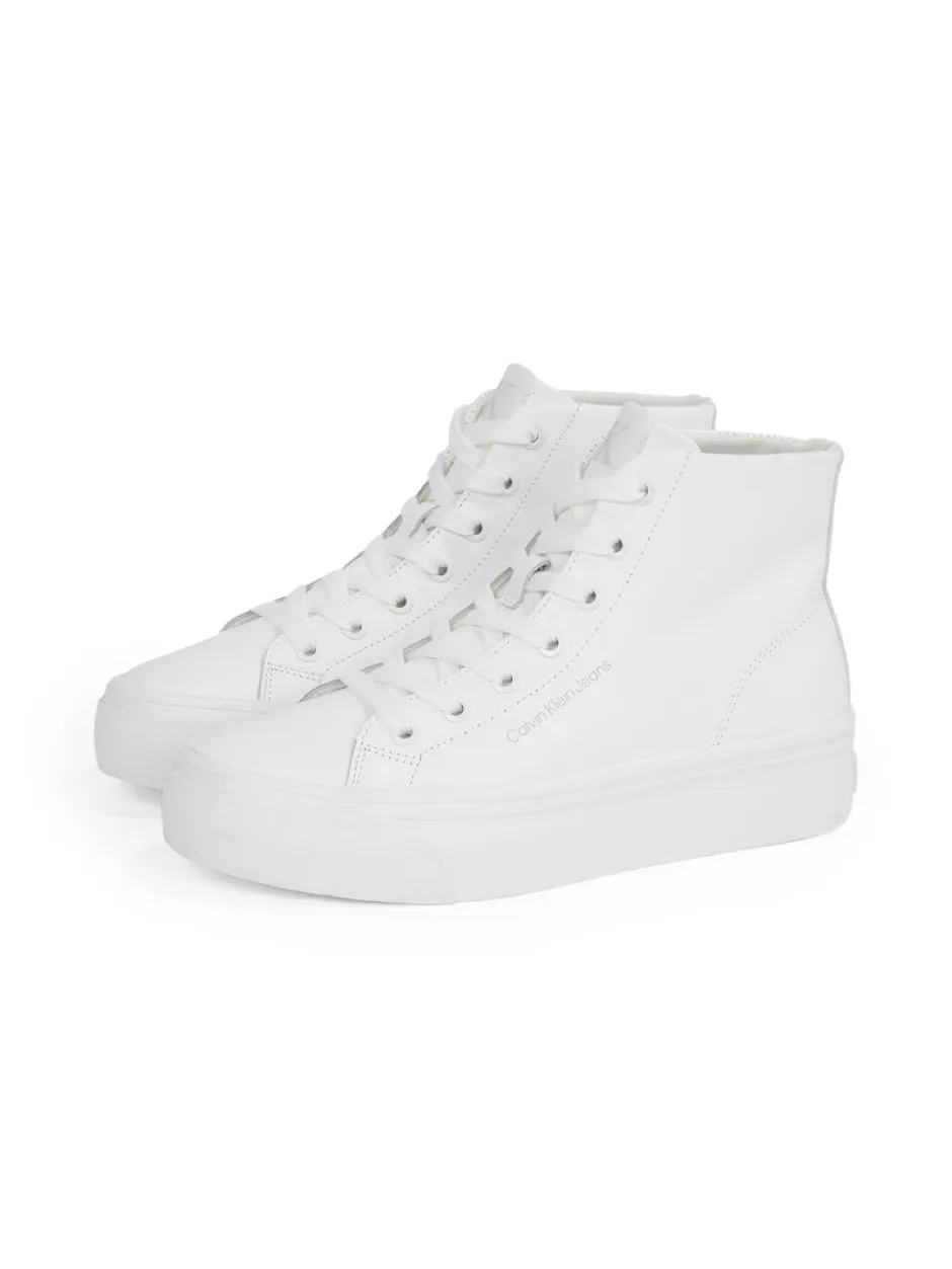 naisten kengät, VULC FLATFORM MID MG LTH>Calvin Klein Accessories Outlet