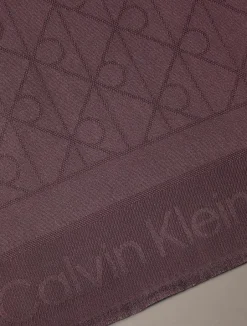 huivi TONAL AOP MODAL LW SQUARE SCARF,>Calvin Klein Accessories Online