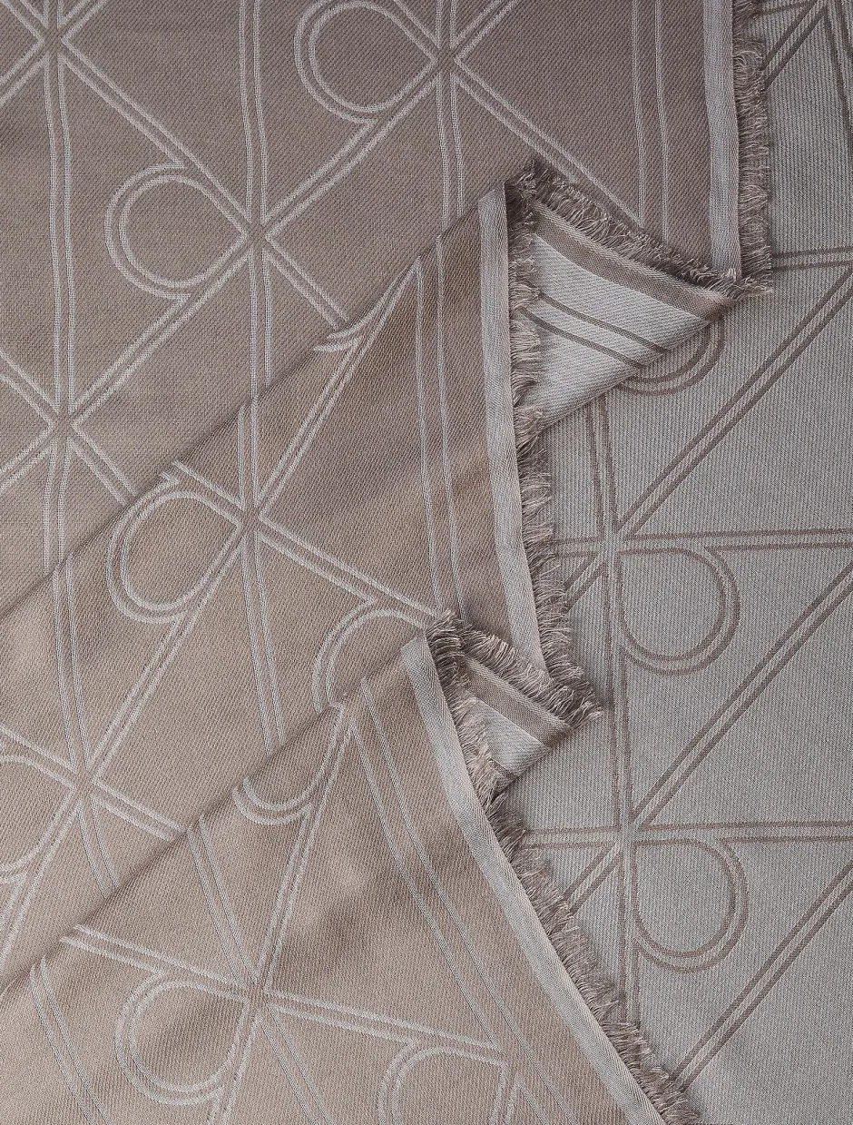 unisex huivi Emblem AOP Contrast LW Square,>Calvin Klein Accessories Clearance