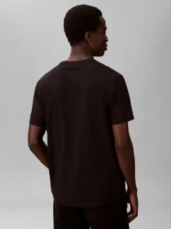 miesten t-paita SS 30S Jersey Classic Micro Mono,>Calvin Klein Jeans Online