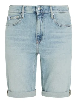 miesten shortsit, SLIM SHORTS Sininen, Indigo><noscript><img width=