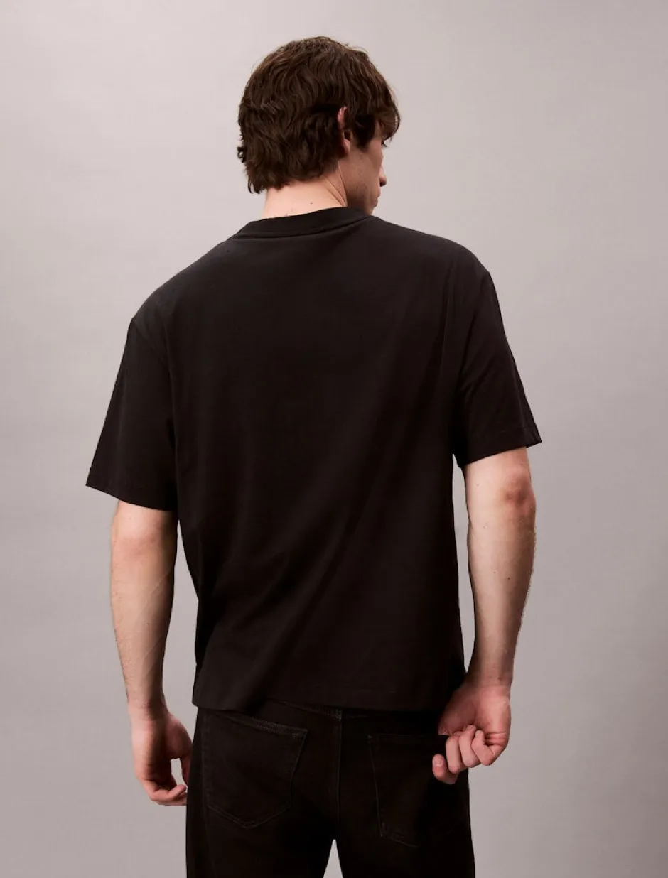 Calvin Klein Jeans miesten t-paita, SS STANDARD LOGO 30S CREWNK TEE>Calvin Klein Menswear Clearance