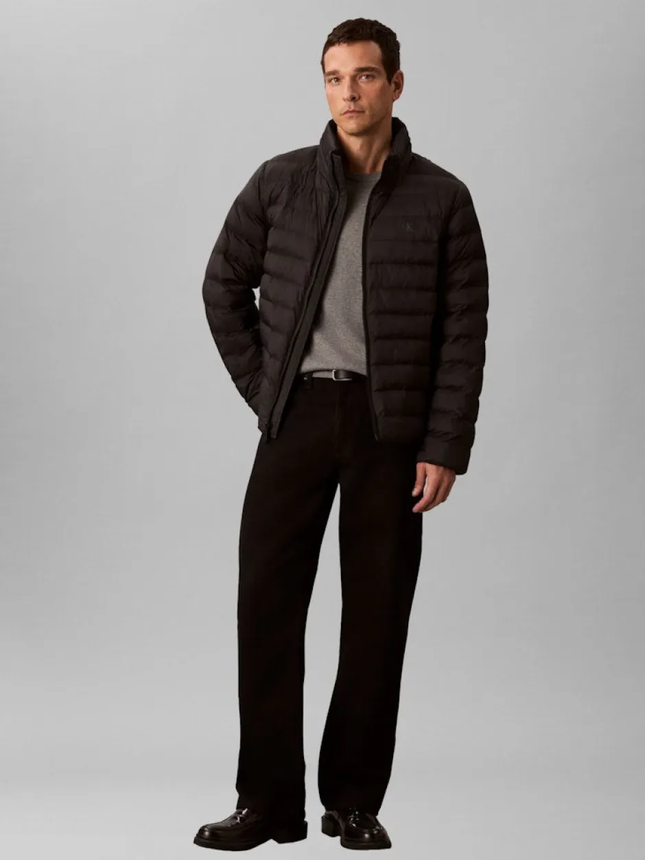 miesten kevyttoppatakki, LS NYLON LT WEIGT HDD>Calvin Klein Jeans Clearance