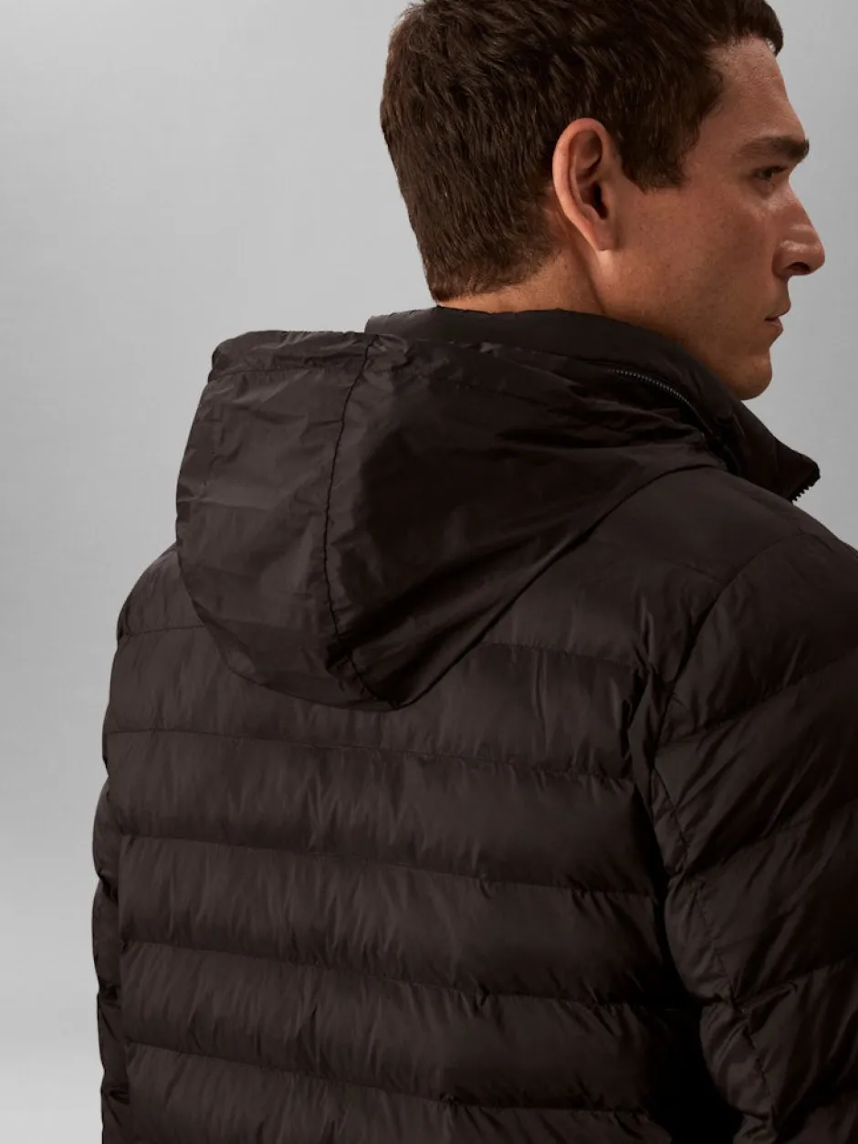 miesten kevyttoppatakki, LS NYLON LT WEIGT HDD>Calvin Klein Jeans Clearance