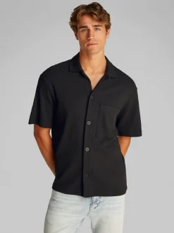 miesten paitatakki, CHUNKY WAFFLE SS HWK OVERSHIRT>Calvin Klein Jeans Sale