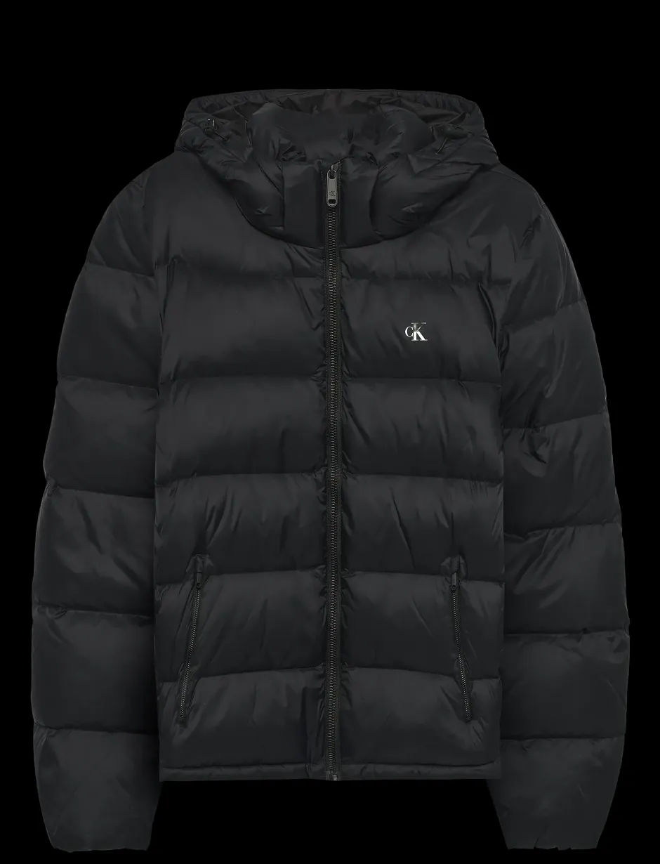 miesten untuvatakki, K LS NYLON ZIPOFF HOOD DOWN PUFFERJACKET>Calvin Klein Jeans Best