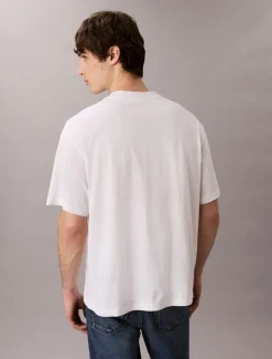 Calvin Klein Jeans miesten t-paita, SS STANDARD LOGO 30S CREWNK TEE>Calvin Klein Menswear New