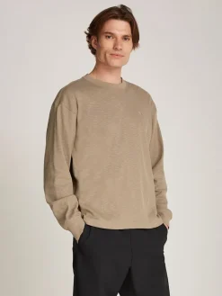 Miesten Paita, SLUB RIB LS>Calvin Klein Jeans