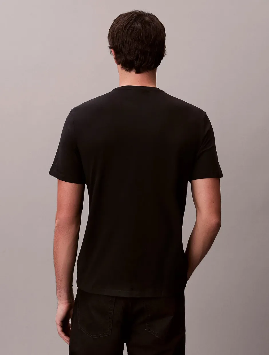 miesten t-paita K SS Badge Tee,>Calvin Klein Jeans