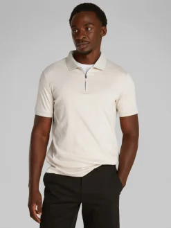 Calvin Klein Jeans miesten pikeepaita, LIQUID TOUCH WELT ZIP>Calvin Klein Menswear Outlet