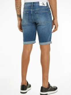 miesten shortsit, SLIM SHORTS Sininen, Indigo>Calvin Klein Jeans Outlet