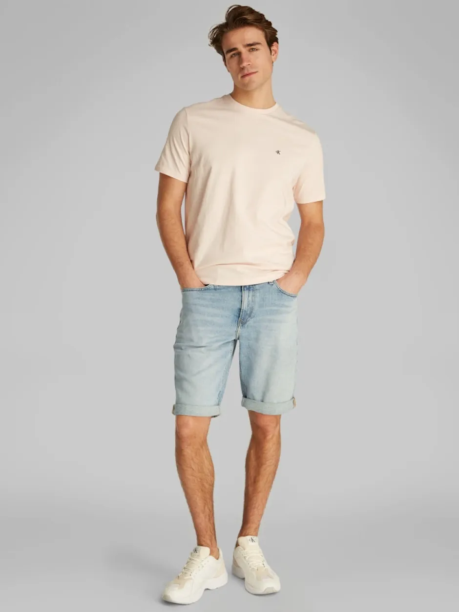 miesten shortsit, SLIM SHORT 1AA LIGHT BLUE Sininen, Indigo>Calvin Klein Jeans Outlet