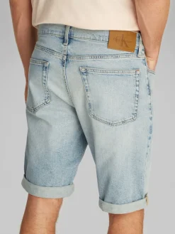 miesten shortsit, SLIM SHORT 1AA LIGHT BLUE Sininen, Indigo><noscript><img width=