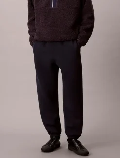 miesten collegehousut Cotton Spacer Jogger,>Calvin Klein Jeans Outlet