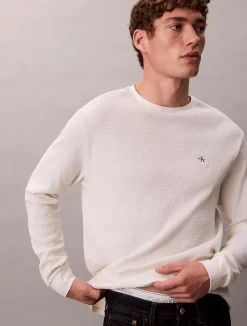 miesten college, LS WAFFLE LS TEE>Calvin Klein Jeans Sale
