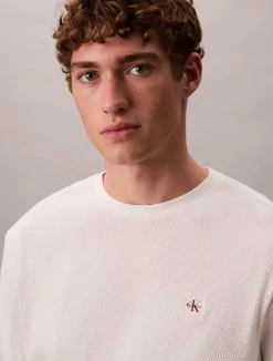 miesten college, LS WAFFLE LS TEE><noscript><img width=