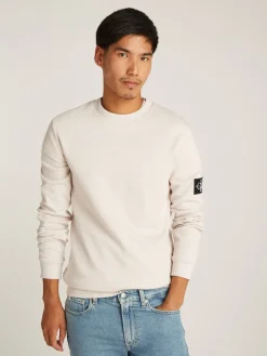 Miesten Paita, MONOLOGO BADGE WAFFLE LS TEE>Calvin Klein Jeans Discount