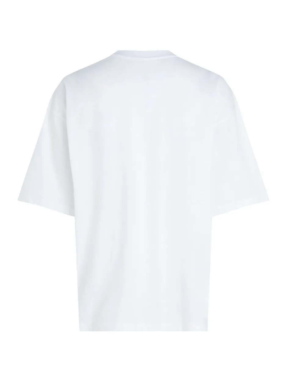 naisten t-paita, SS CKJ LOGO TEE>Calvin Klein Jeans Outlet