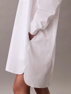 naisten paitamekko, COTTON OVERSIZED MINI SHIRTDRESS><noscript><img width=