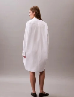 naisten paitamekko, COTTON OVERSIZED MINI SHIRTDRESS><noscript><img width=