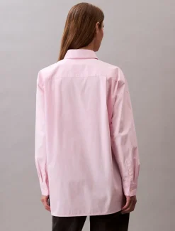 naisten paitapusero, POPLIN RELAXED SHIRT><noscript><img width=