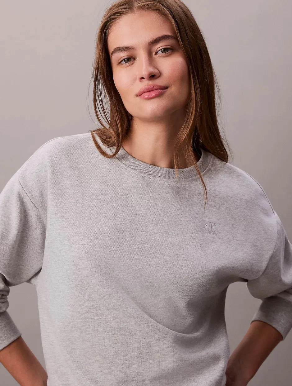 naisten collegepaidat LS Archive Logo French Terry,>Calvin Klein Jeans Best