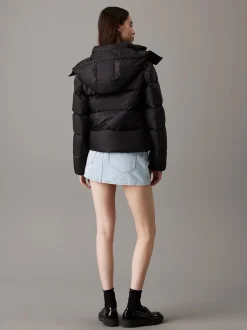 Naisten Untuvatakki, DOWN SHORT PUFFER>Calvin Klein Jeans Clearance