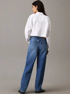 naisten farkut, Indigo>Calvin Klein Jeans Hot