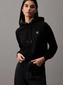 naisten huppari, CK EMBROIDERY HOODIE>Calvin Klein Jeans Outlet
