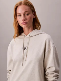 naisten collegemekko, LS MONOLOGO PREMIUM TERRY HOODIE>Calvin Klein Jeans Hot